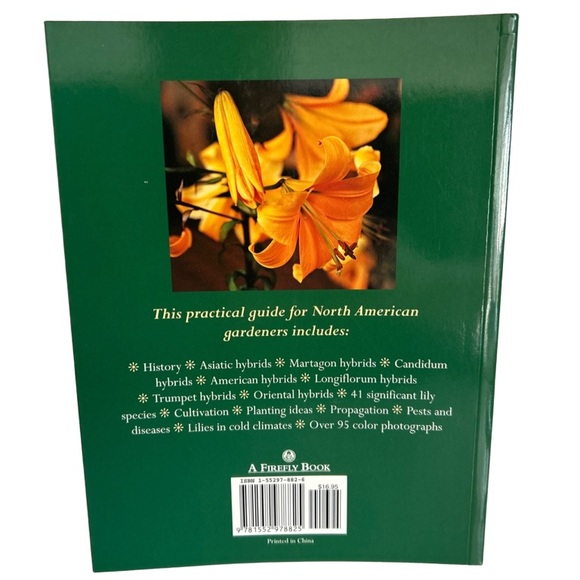 🌻4/$20 Vintage Lilies Book Softcover 2004 Edition Pamela McGeorge Firefly Books - Picture 2 of 16